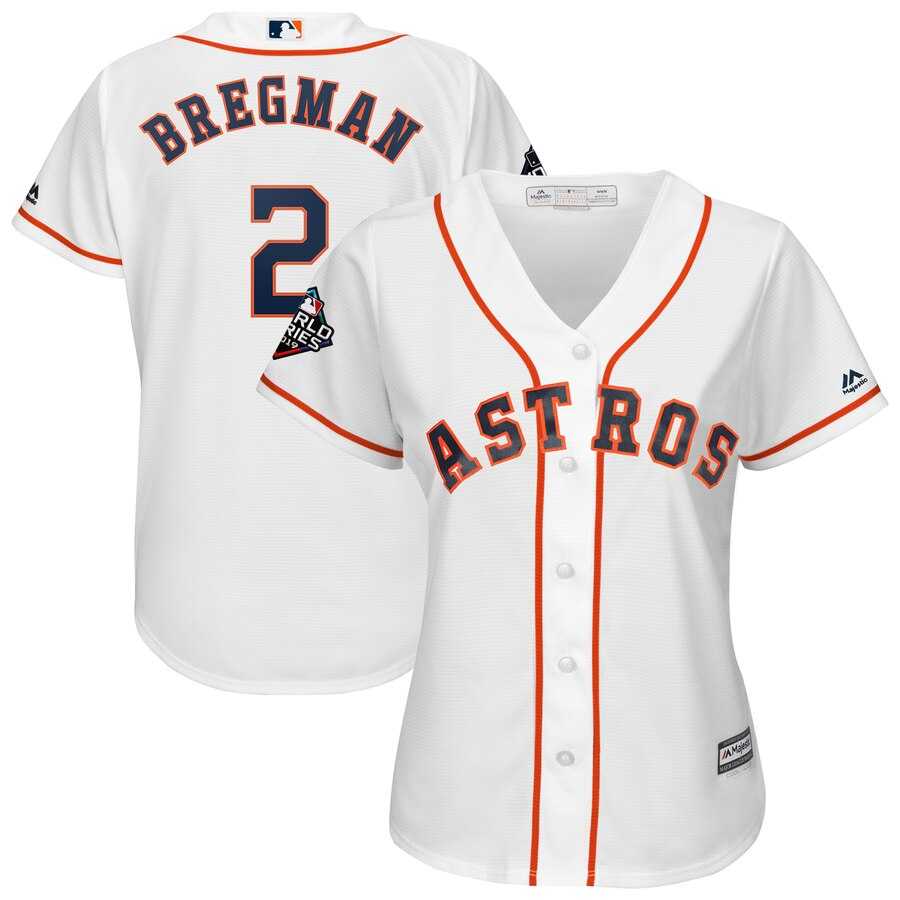Women Astros 2 Alex Bregman White 2019 World Series Bound Cool Base Jersey,We sell and wholesale Women Astros 2 Alex Bregman White 2019 World Series Bound Cool Base Jersey on line form chian!